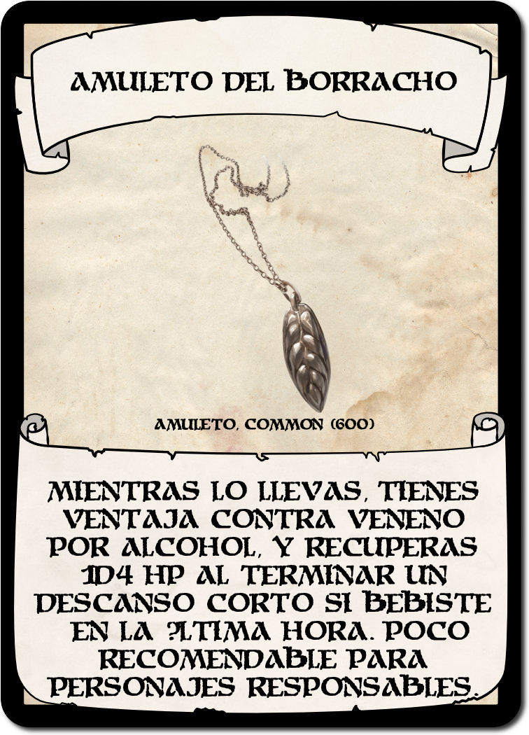 Amuleto del Borracho