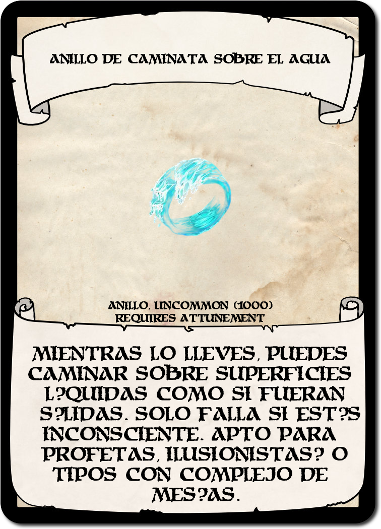 Anillo de Caminata Sobre el Agua