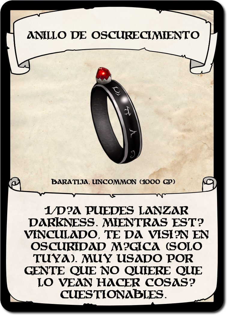 Anillo de Oscurecimiento