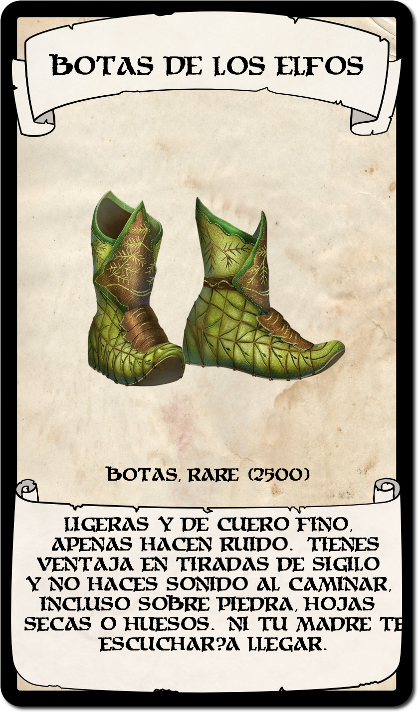 Botas de los Elfos