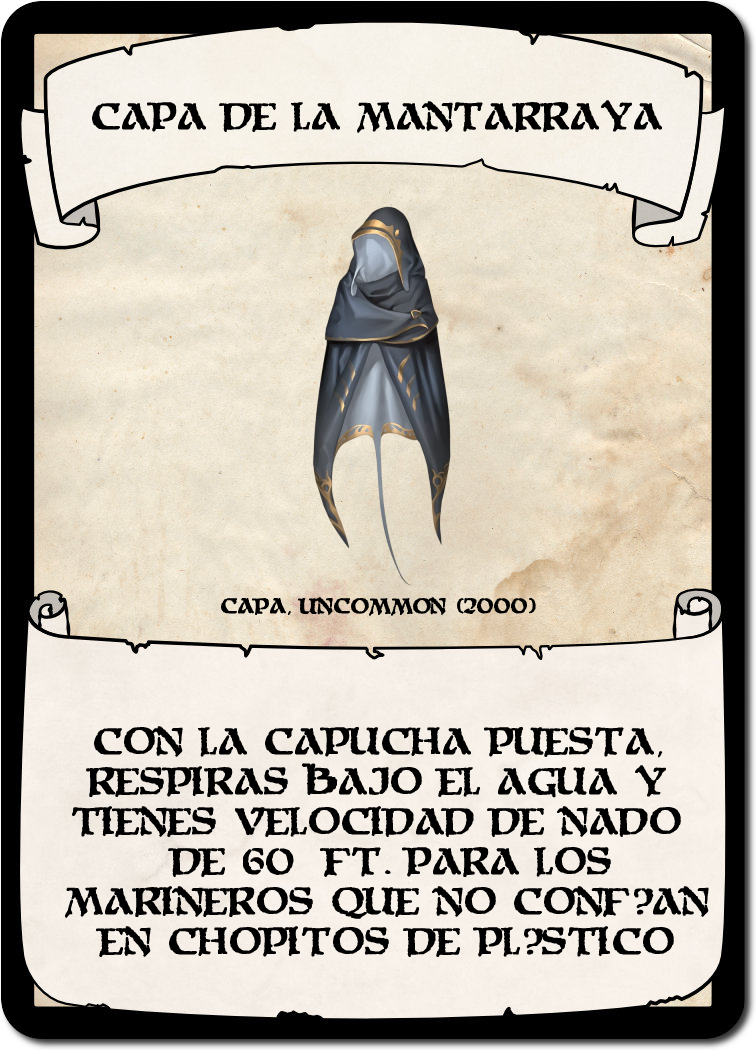 Capa de la Mantarraya