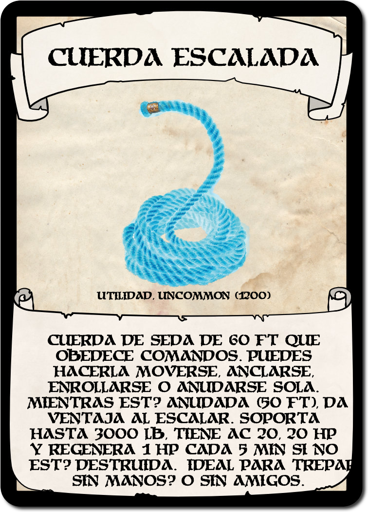 Cuerda de Escalada