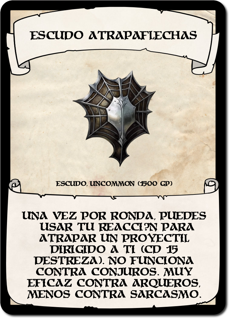 Escudo Atrapaflechas