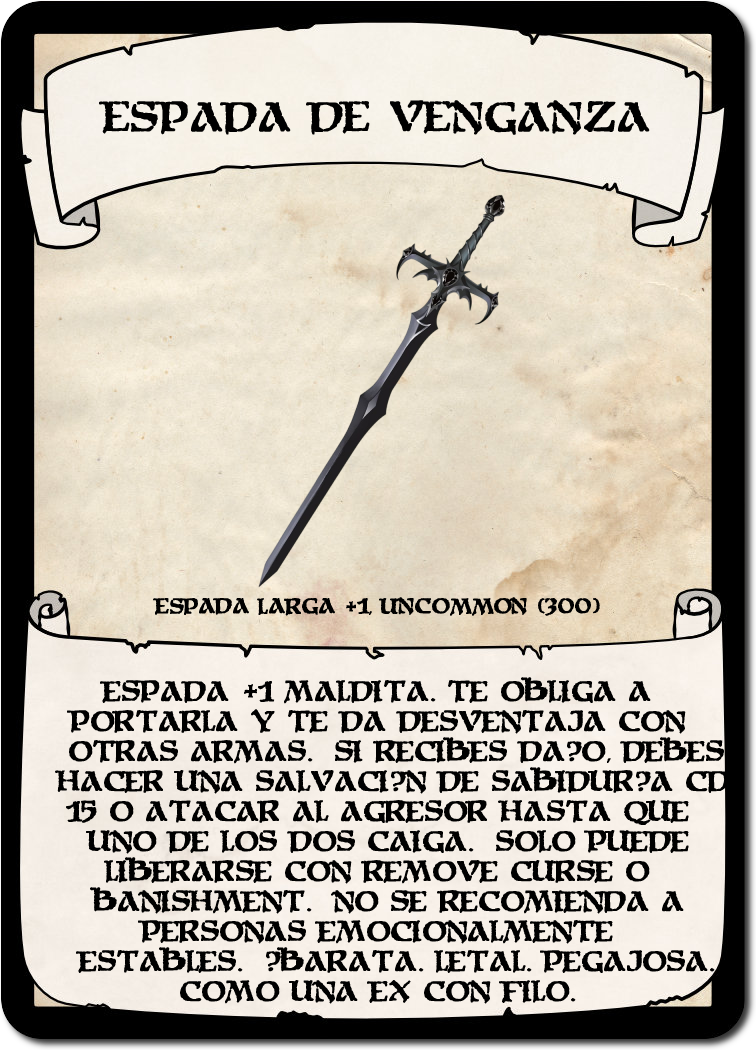 Espada de Venganza