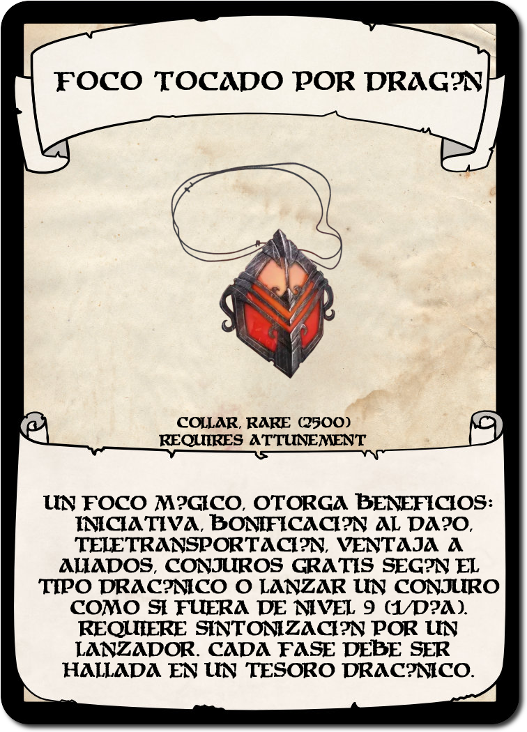 Foco Tocado por Drag#U00f3n