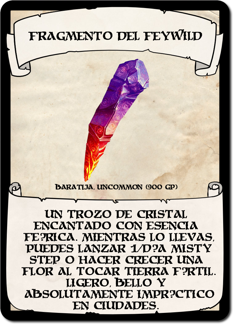 Fragmento del Feywild