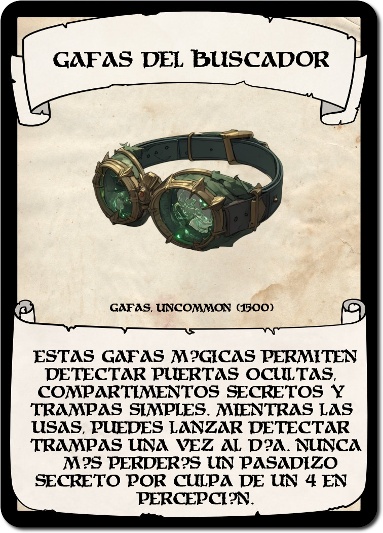 Gafas del Buscador