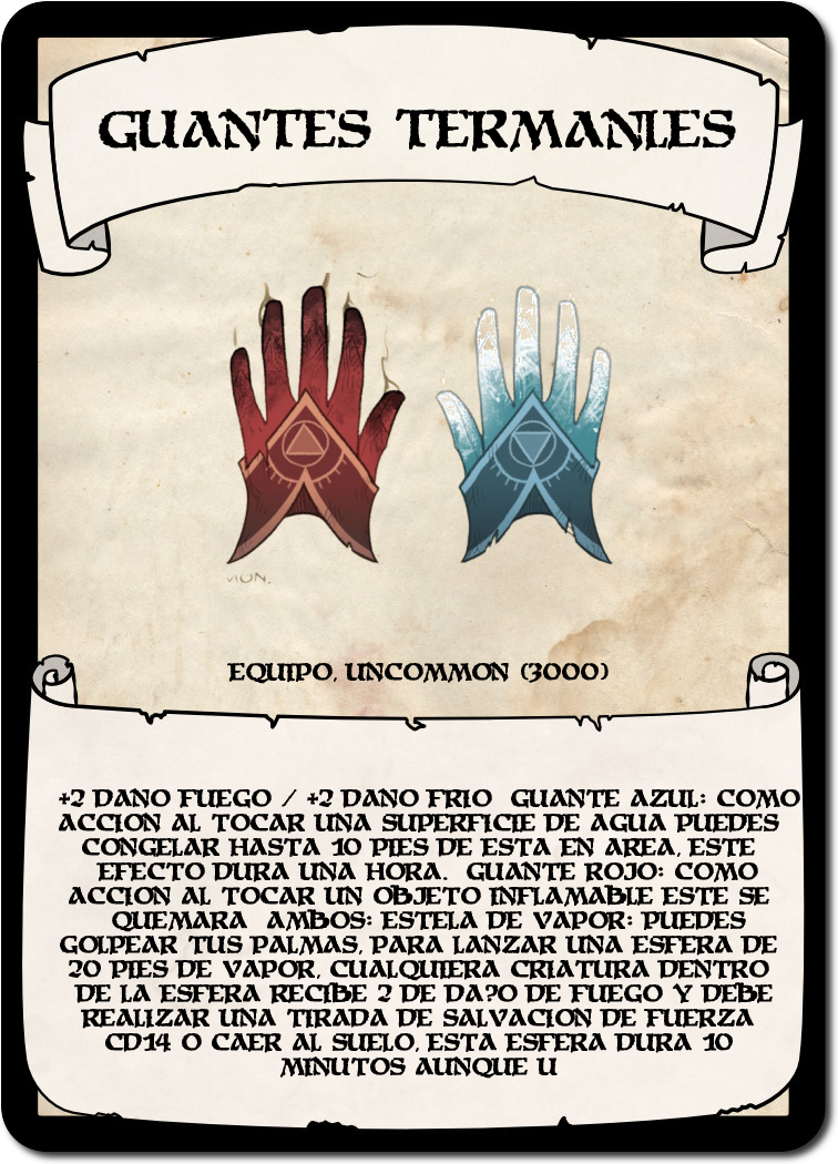 Guantes Termales