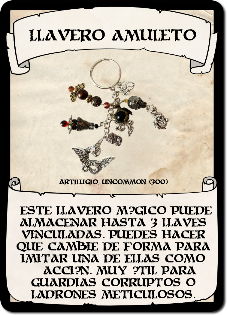 Llavero Amuleto