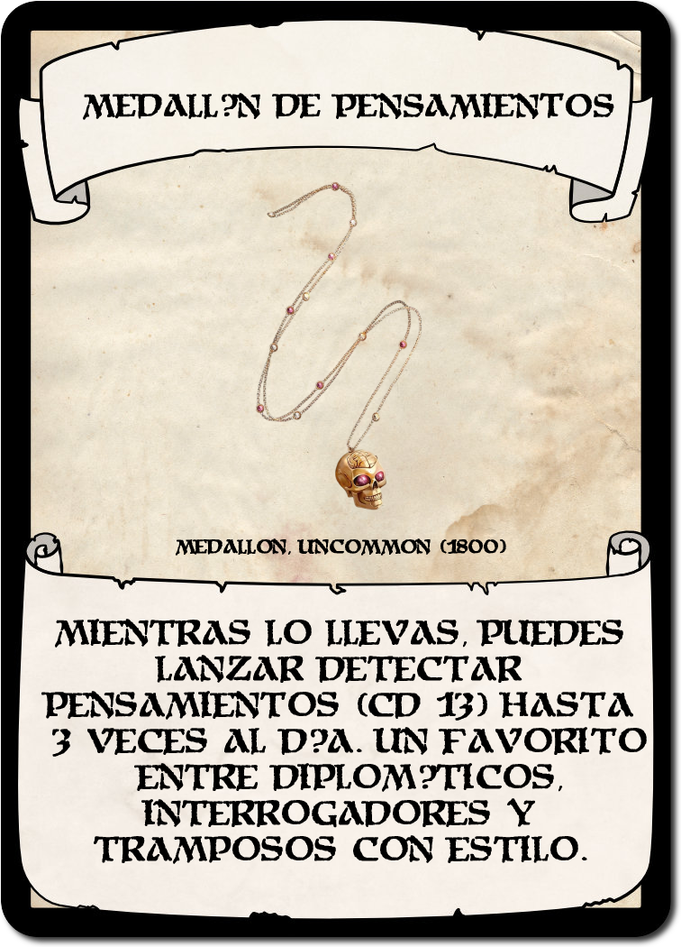 Medall#U00f3n de Pensamientos