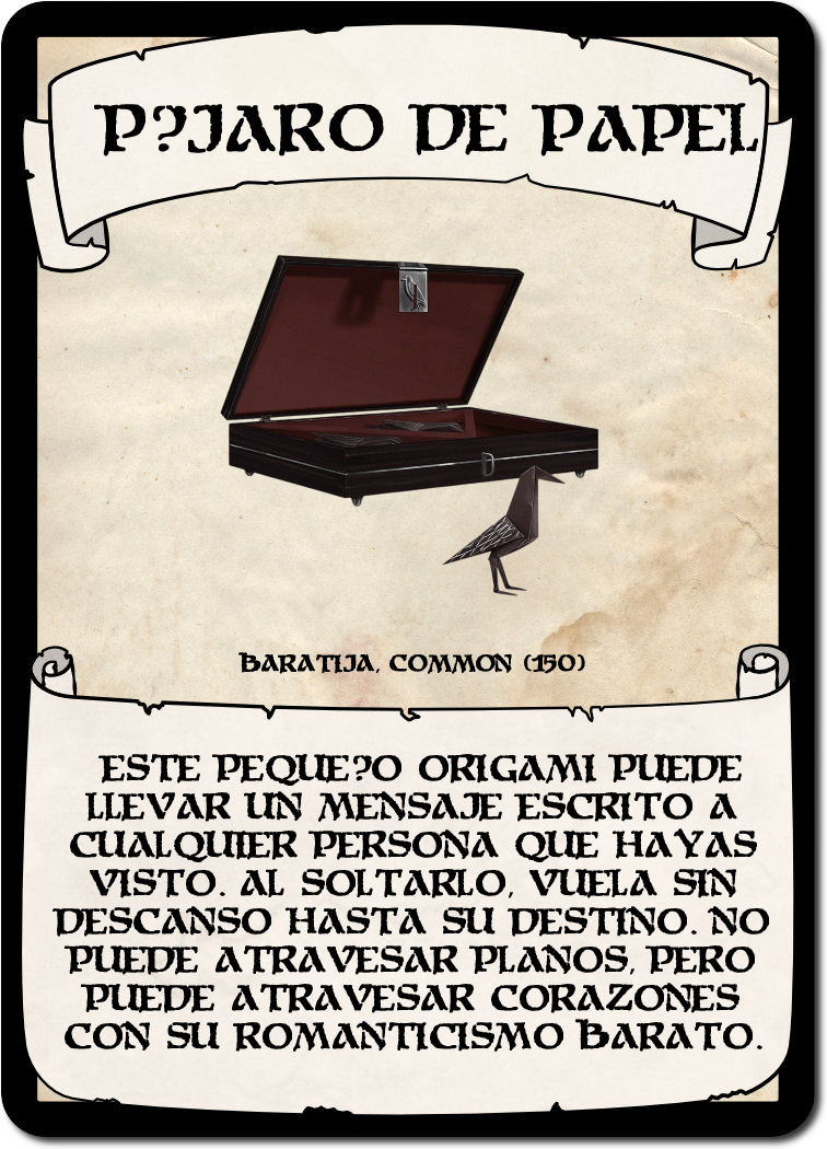 Pájaro de Papel
