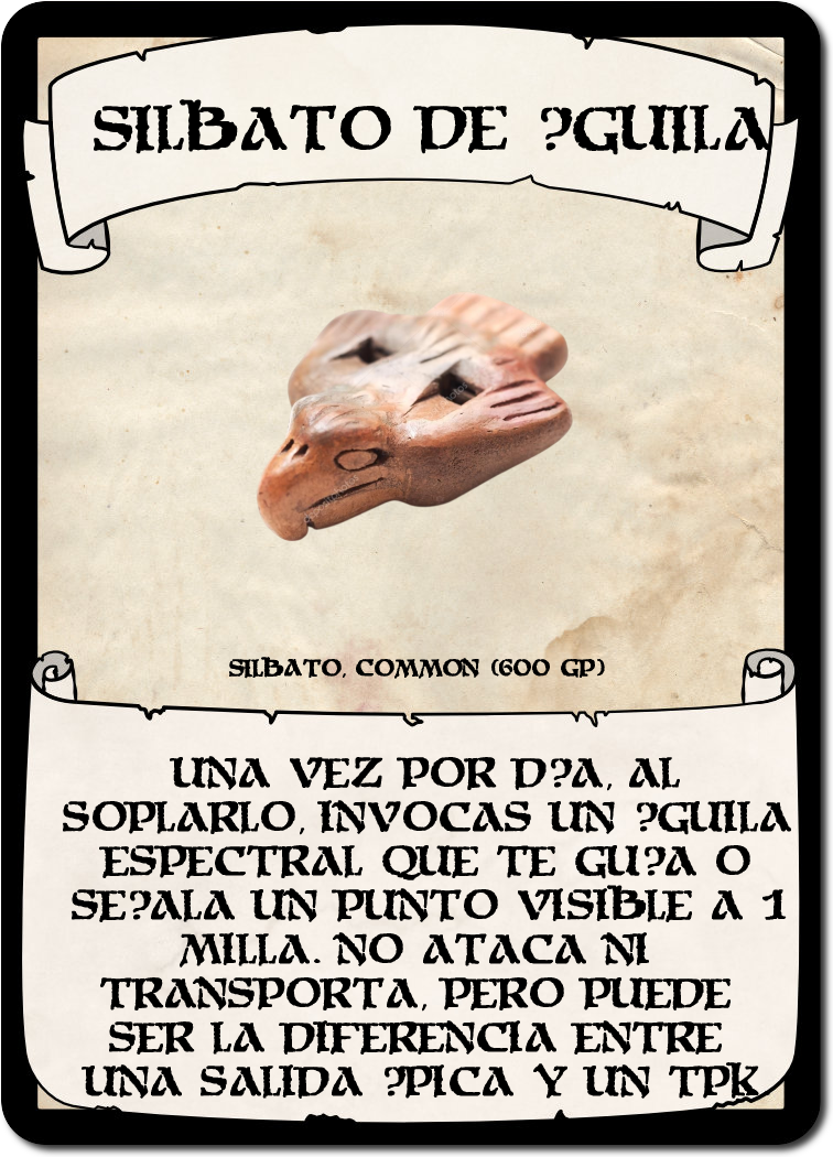 Silbato de #U00c1guila
