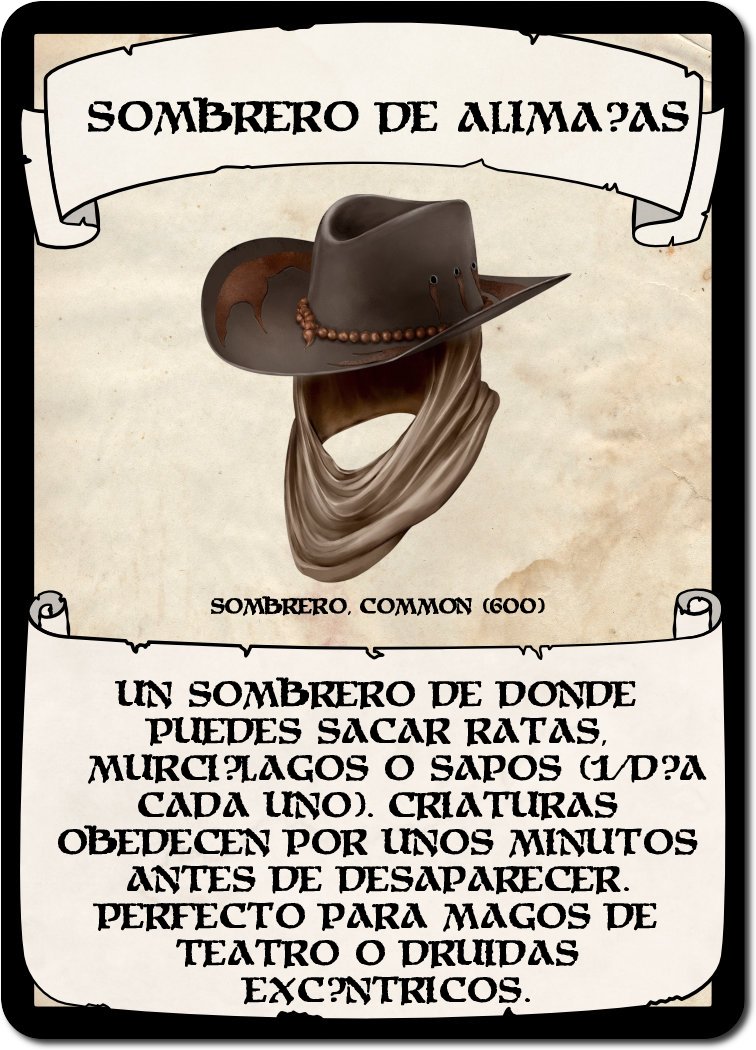 Sombrero de Alimañas